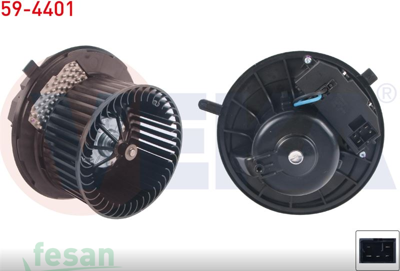 59-4401 12V KALORİFER MOTORU VW AUDI A3 CADDY GOLF DİJİTAL KLİMA