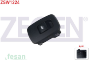 ZSW1224 ANAHTAR CAM İND/KAL CİTROEN C5 II R 4F TEKLİ 2004-2008