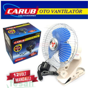 6400404 12V VANTİLATÖR MANDALLI 10İNÇ