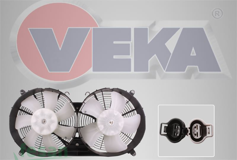 25-4303 12V FAN MOTORU TOYOTA HİACE IV 2.5D-4D 1996-2006 DAVLUMBAZLI ÇİFTLİ